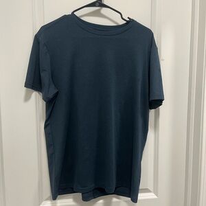 Algo 01 Men's Performance T-Shirt M Heathered Blue UV SPF 40 Quick-Dry Wicking